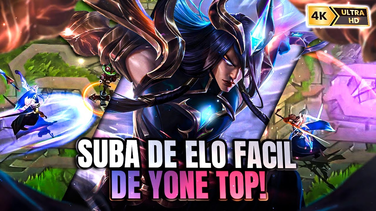 APRENDA YONE TOP E CONSIGA O ELO QUE VOCÊ QUISER! | LOL WILD RIFT