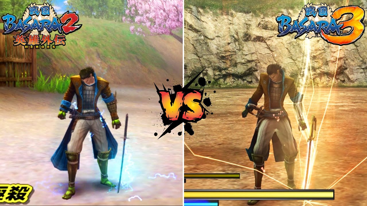 Perbedaan Skill Katakura Kojuro di BASARA 2 HEROES & BASARA 3 UTAGE