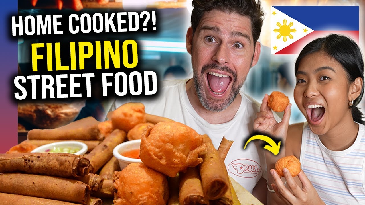 Filipino Street Food Feast - Kwek-Kwek, Turon, Lumpia & Calamares