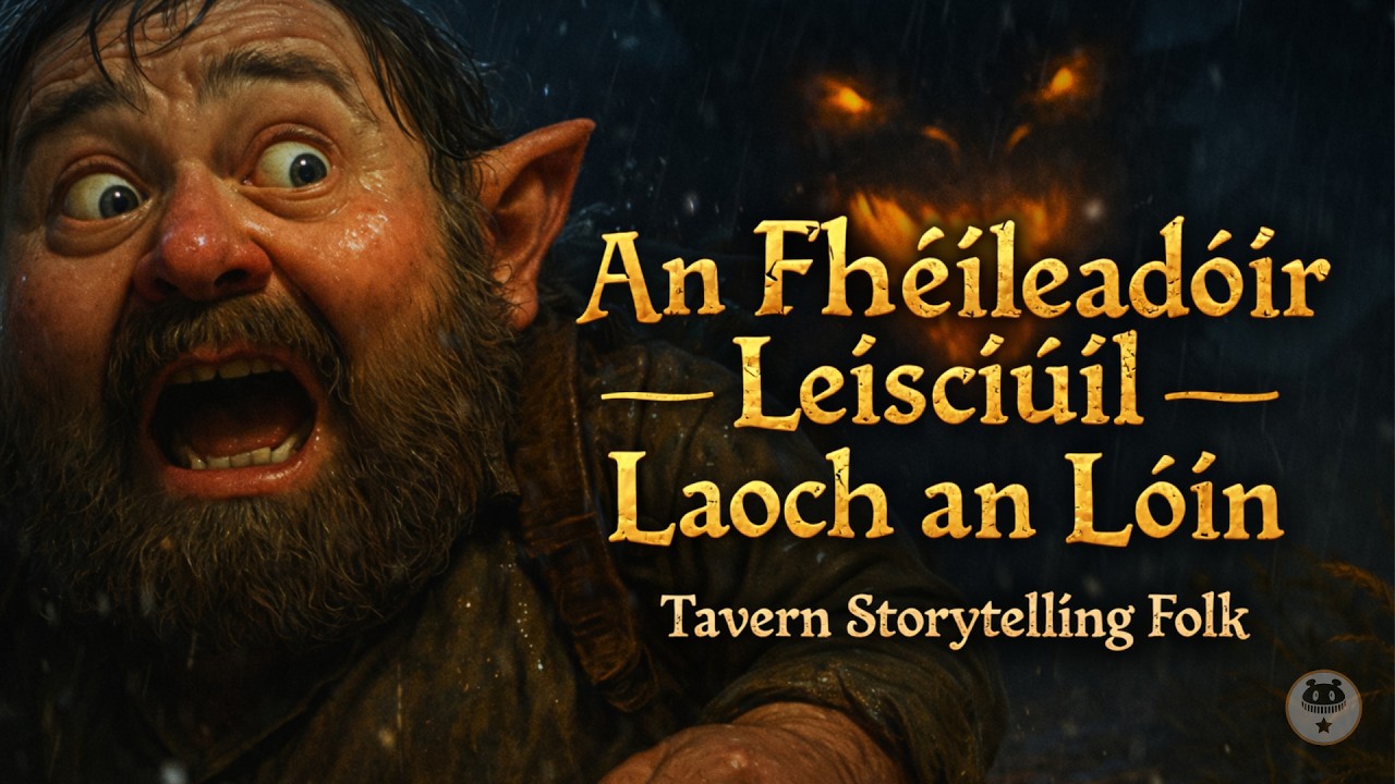 Fhéileadóir Leisciúil — Gilbó Súipcín | Storytelling Folk Tale