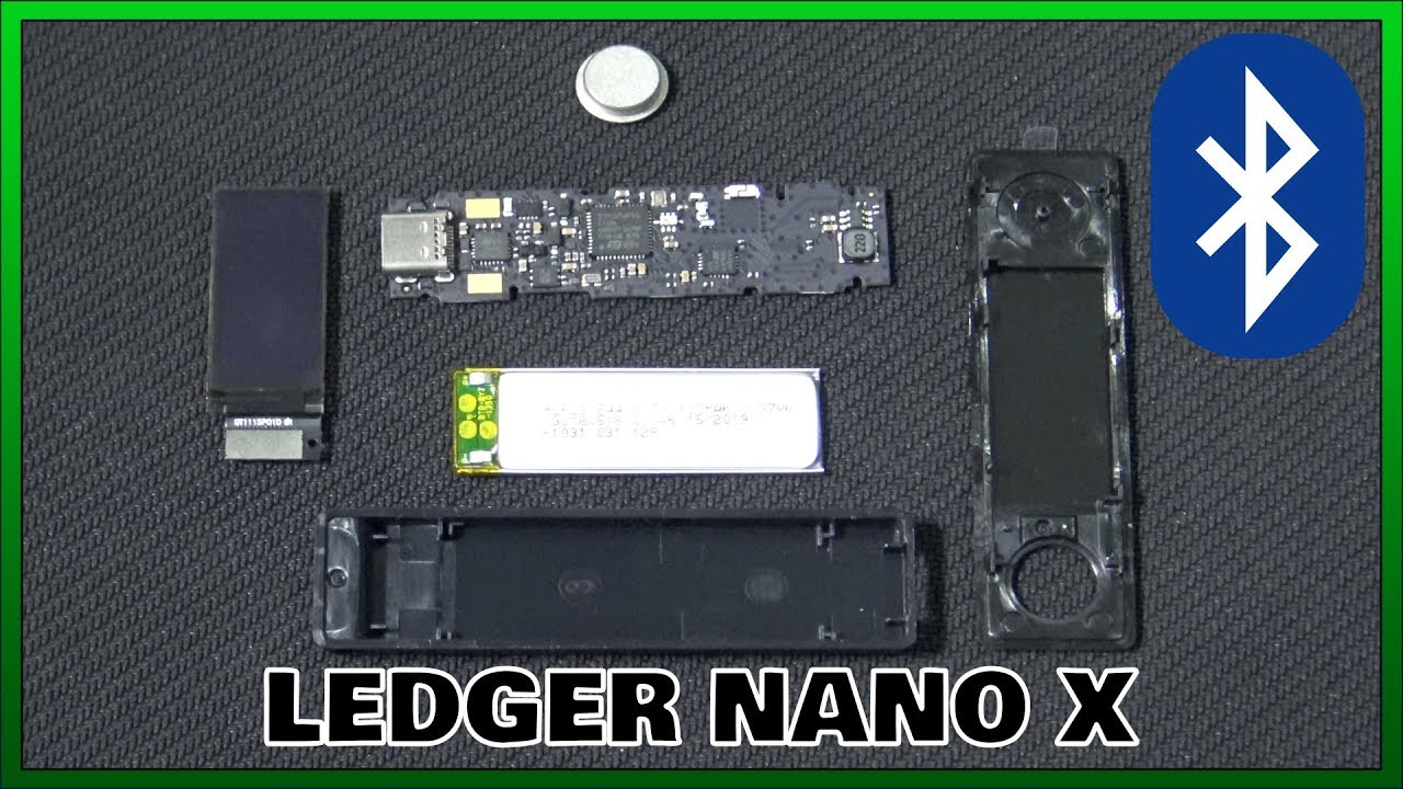 Ledger Nano X Teardown Disassembly Bitcoin Altcoin Crypto Hardware Wallet