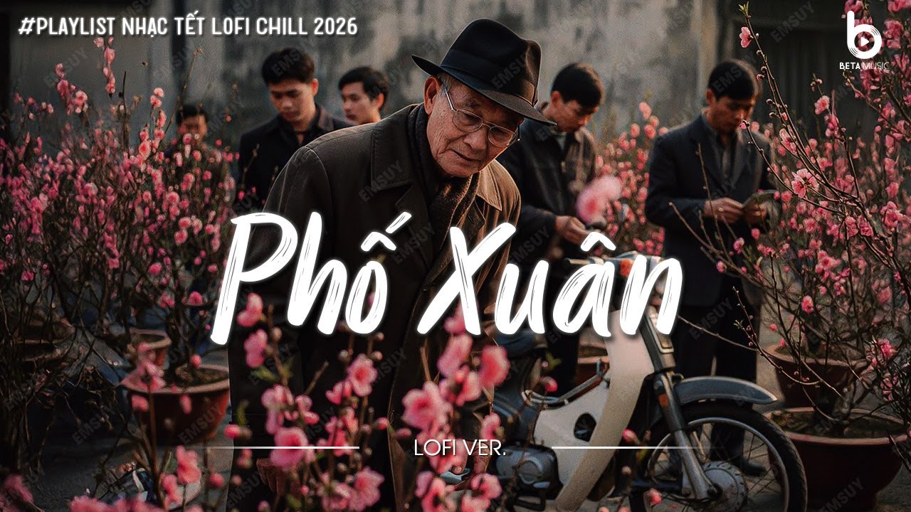 Nhạc Tết Chill 2026 - Phố Xuân - Nhạc Xuân Chill Nghe Là Thấy Tết Cận Kề