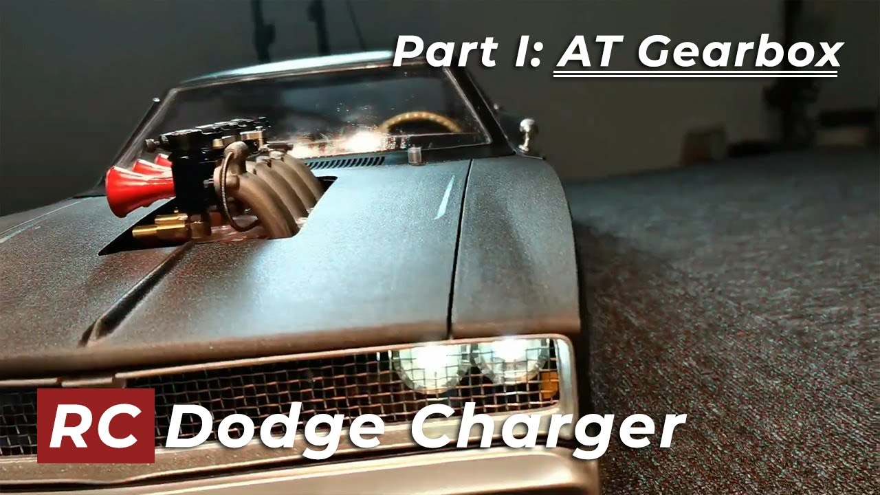 Part I: The Mini AT Gearbox Challenge - Building a Custom 1970 Dodge Charger RC Car