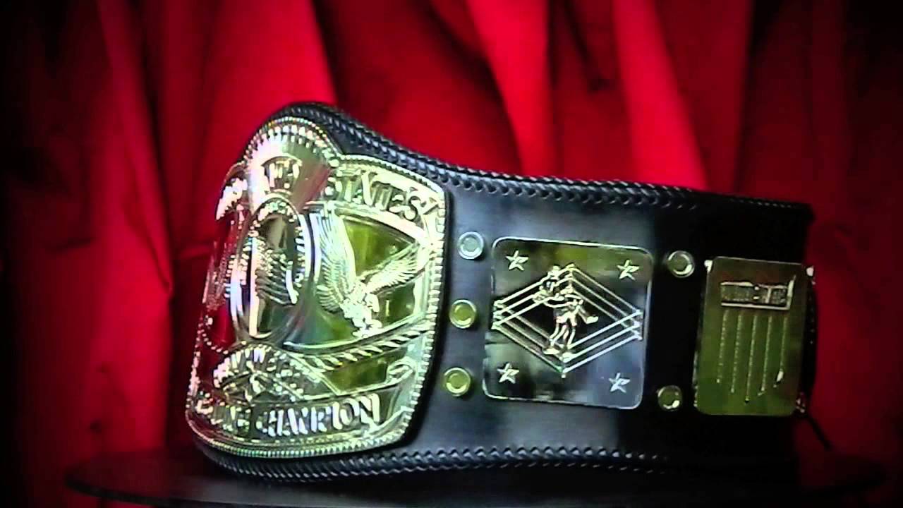Real NWA United States Heavyweight Championship by Millican/Nicolau
