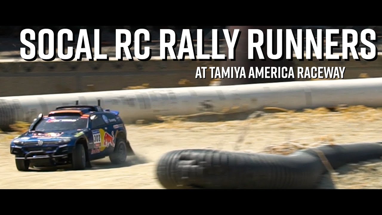 RC RALLY RACING // Tamiya America Raceway with Socal RC Rally Runners 2