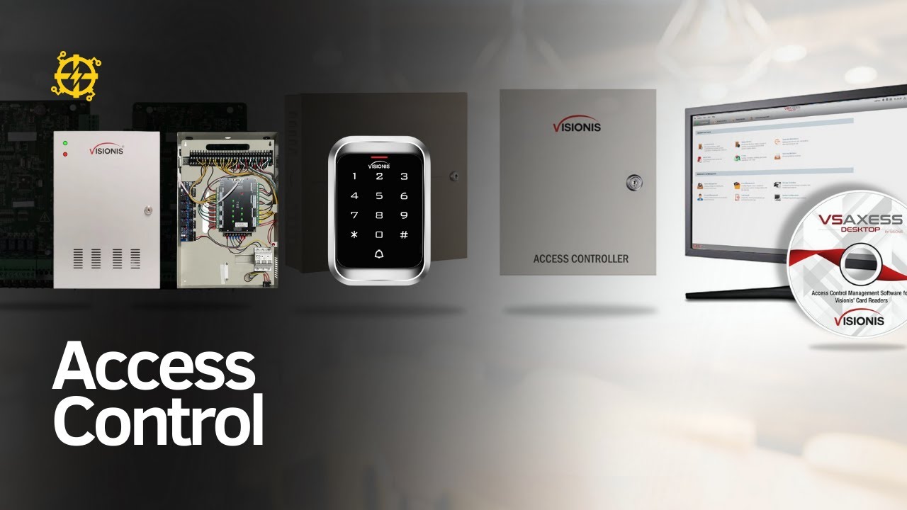 Control de acceso Visionis ⚡ Configuración eléctrica y electrónica completa