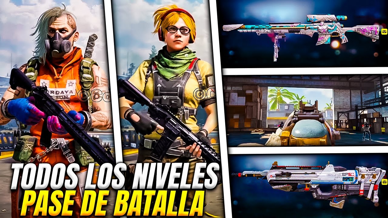 TODOS los NIVELES y RECOMPENSAS del PASE DE BATALLA de la TEMPORADA 2 en COD MOBILE
