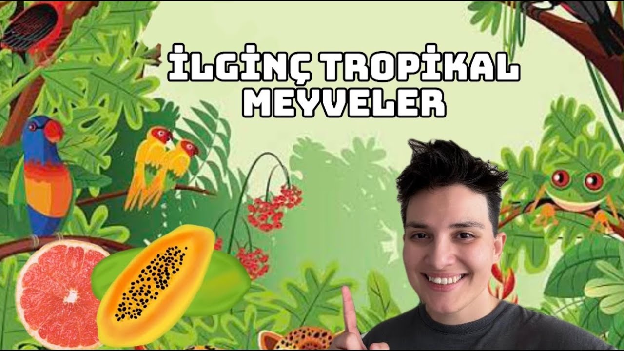 DÜNYANIN EN GARİP TROPİKAL MEYVELERİNİ DENİYORUM!