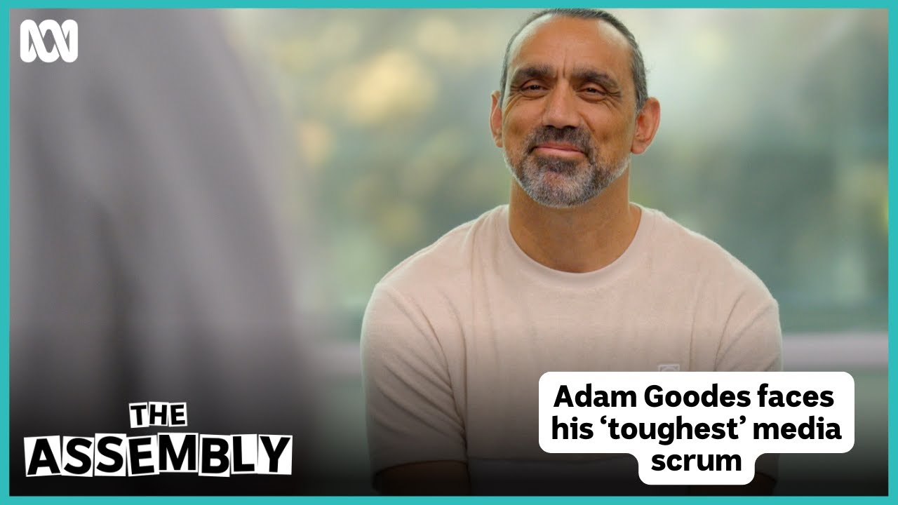 Interview highlights with Australian football star Adam Goodes  | The Assembly | ABC iview