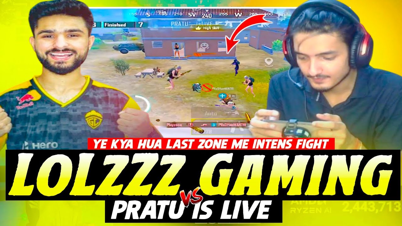( 80 ) 365 Y Kyaa Hua Last Zone Me LoLzZz Gaming vs Pratu is Live i Rush Aj Video 