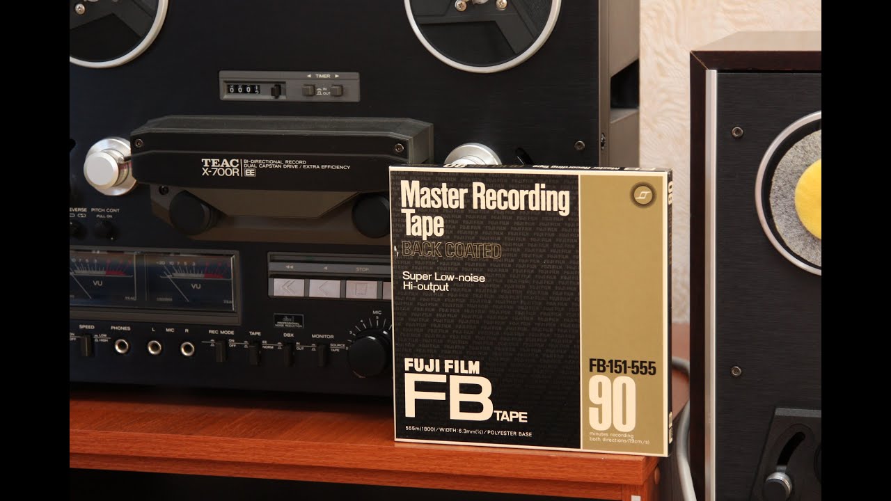 FUJI FB-151 555m Super Low noise - Тест на TEAC X-700R