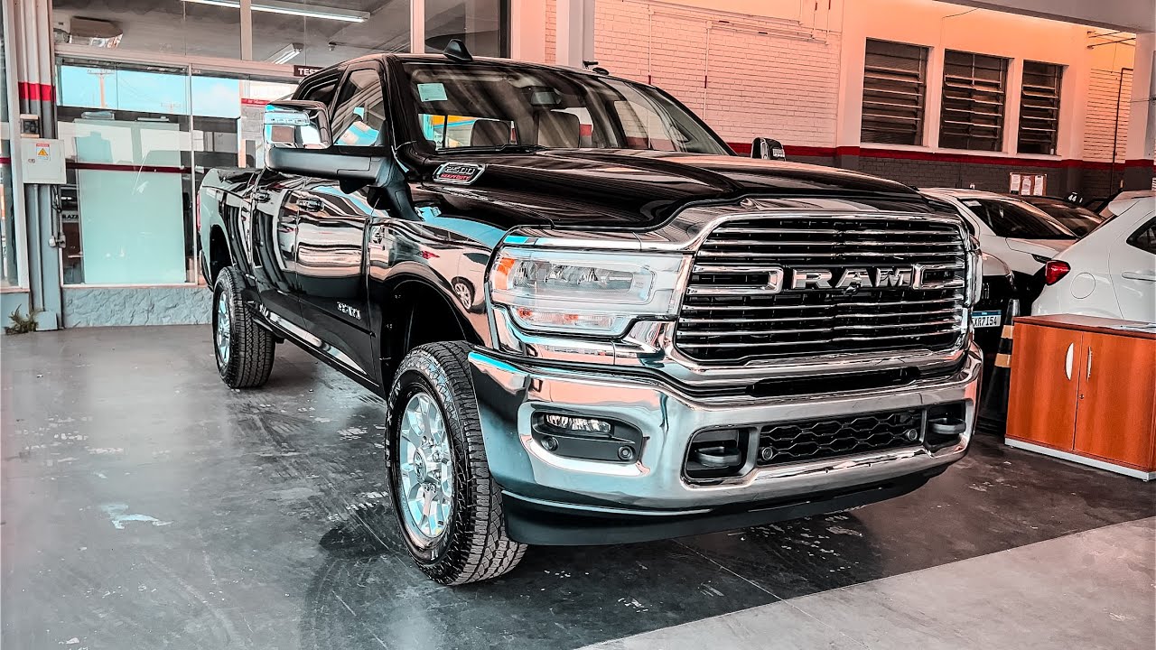 NOVA RAM 2500 LARAMIE 2023 - TUDO O QUE MUDA