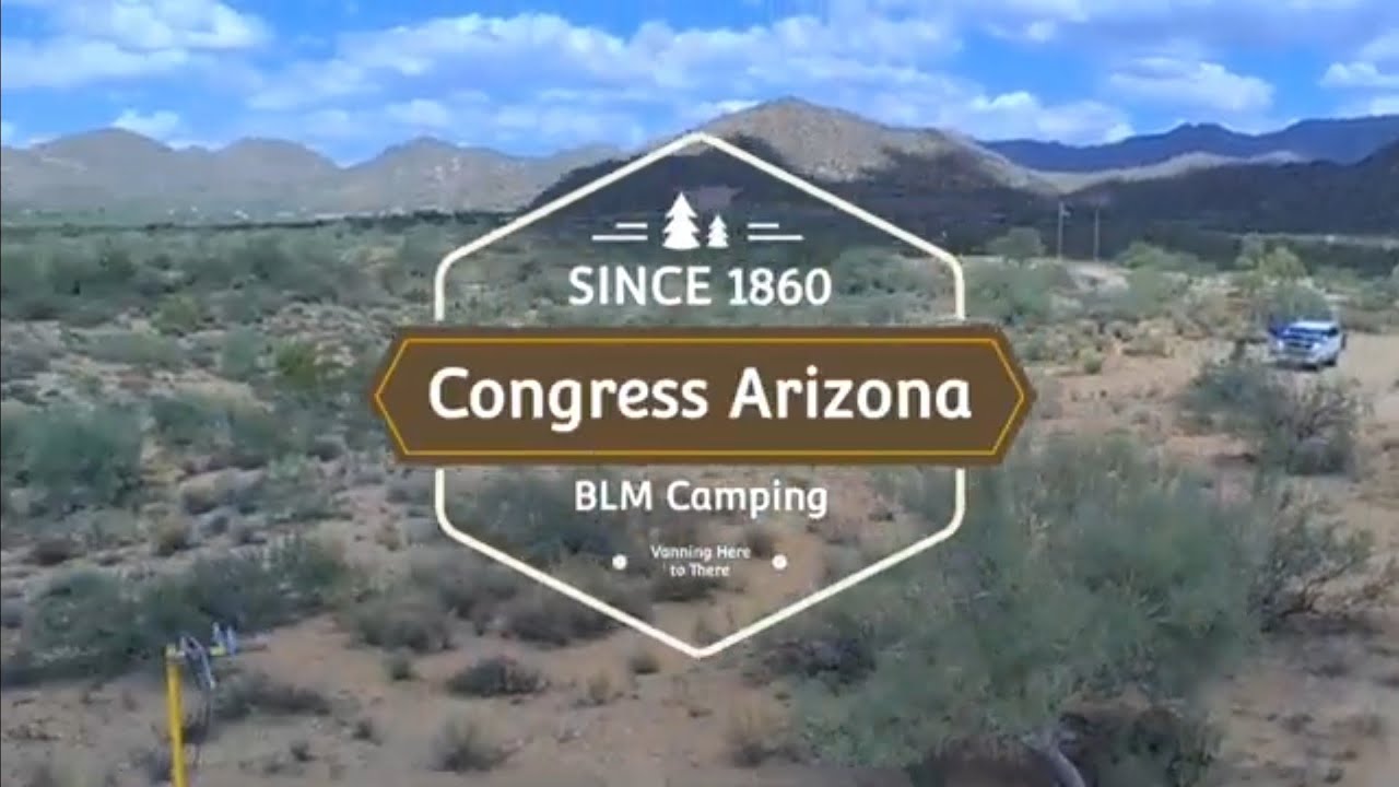 Congress Arizona camping and graveyards