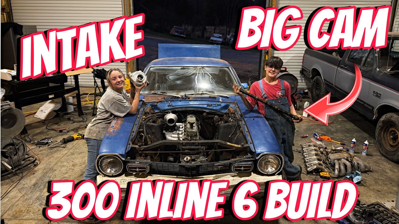 300 Ford Swap Custom Motor Mounts and Engine Build