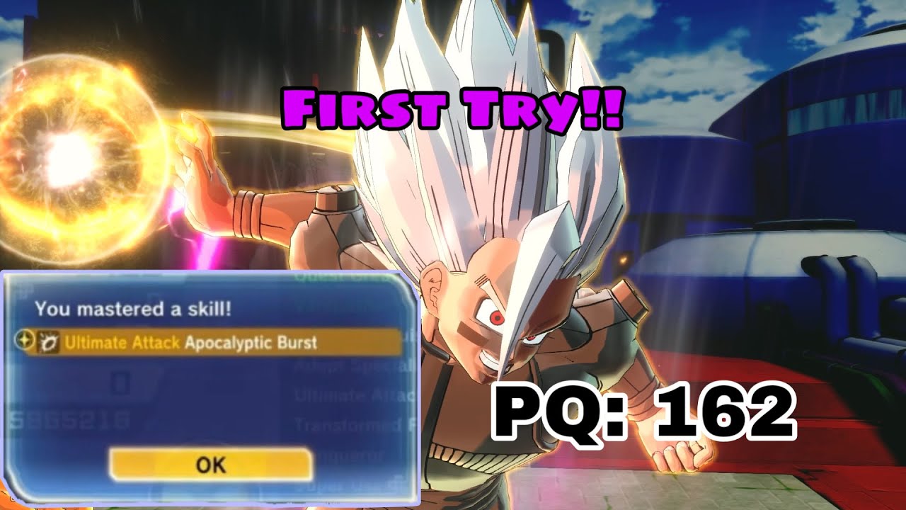 How to Unlock New Apocalyptic Burst in One Try!! | Dragon Ball Xenoverse 2