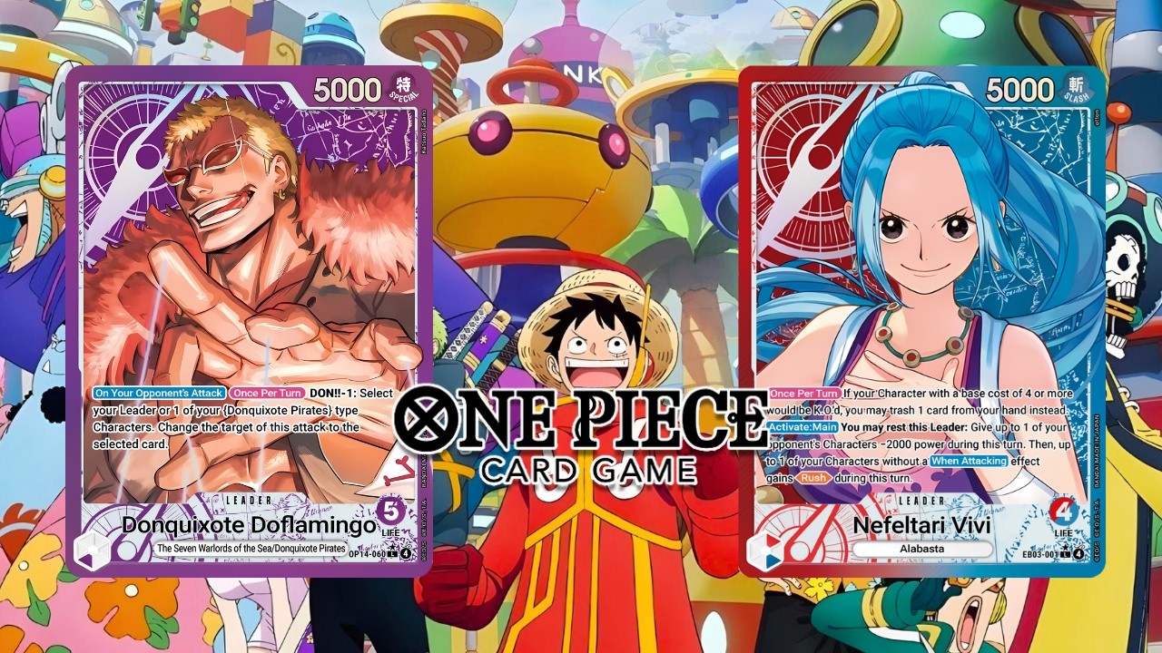 [OP14] Дофламинго против Нефельтари Виви | Карточная игра по One Piece
