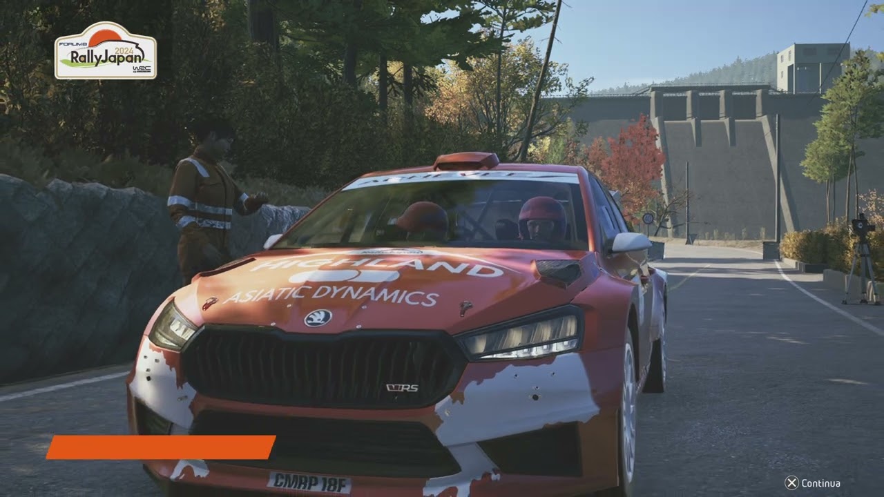 Terzi assoluti al Campionato WRC2 A. Vita G.Milioti Skoda Fabia R5 2025