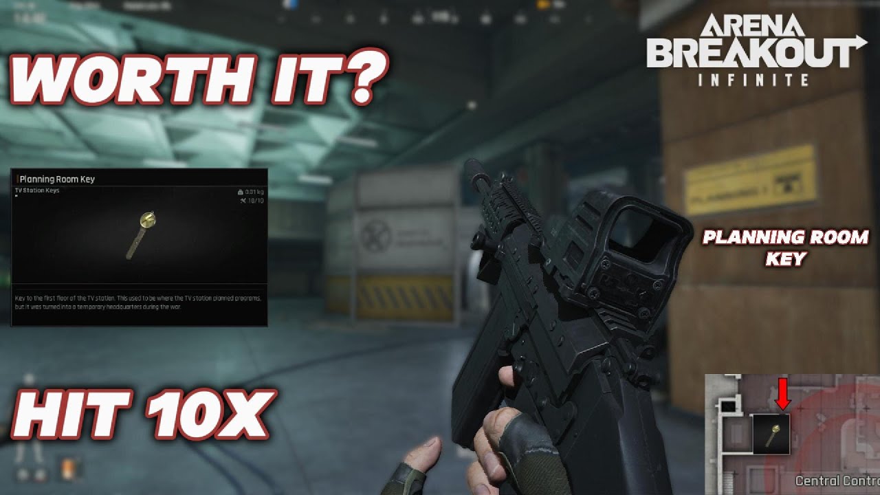 Planning Room Key on Lockdown TV Station – Is It Worth It? | Arena Breakout Infinite