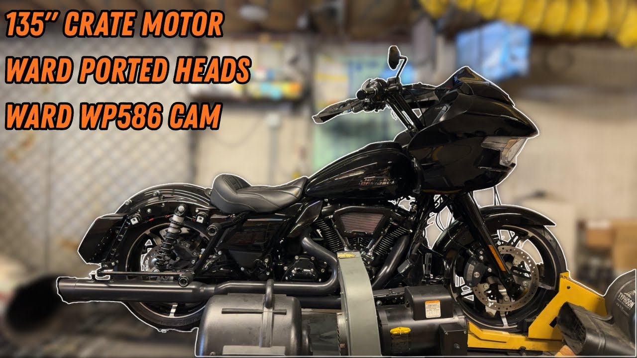 Harley Davidson Road Glide 2024 года | Двигатель в сборе 135 дюймов, доработанные головки блока ц...