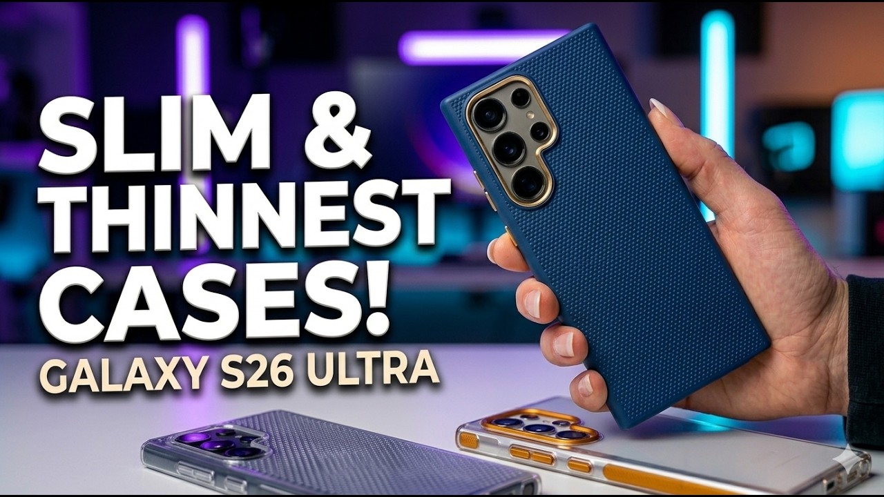 Топ-8 самых тонких и изящных чехлов для Samsung Galaxy S26 Ultra 2026