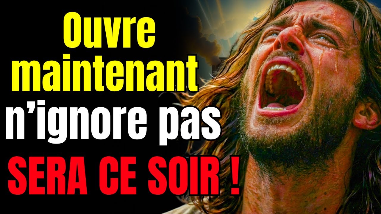 C’EST L’AVERTISSEMENT FINAL DE DIEU ! SI VOUS L’IGNOREZ AUJOURD’HUI, IL N’Y AURA PAS DE PAIX… MESSAG