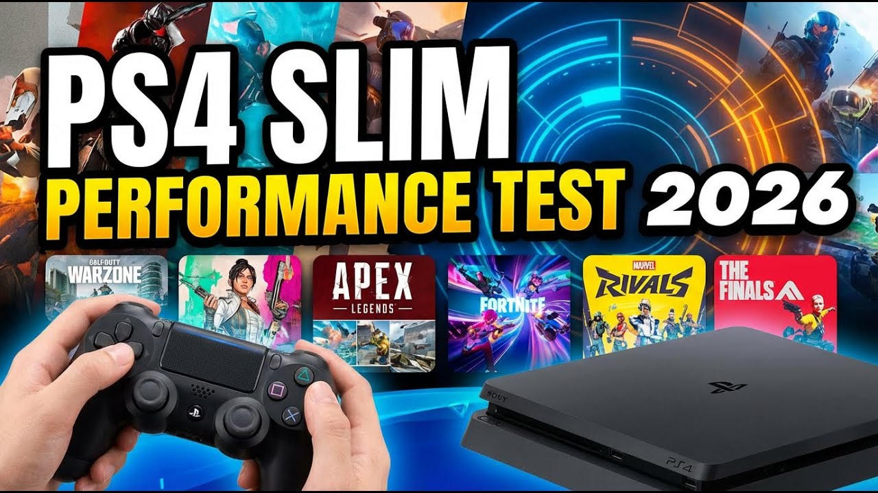 PS4 Slim Performance Test 2026 Warzone, Apex, Fortnite, Marvel Rivals & The Finals