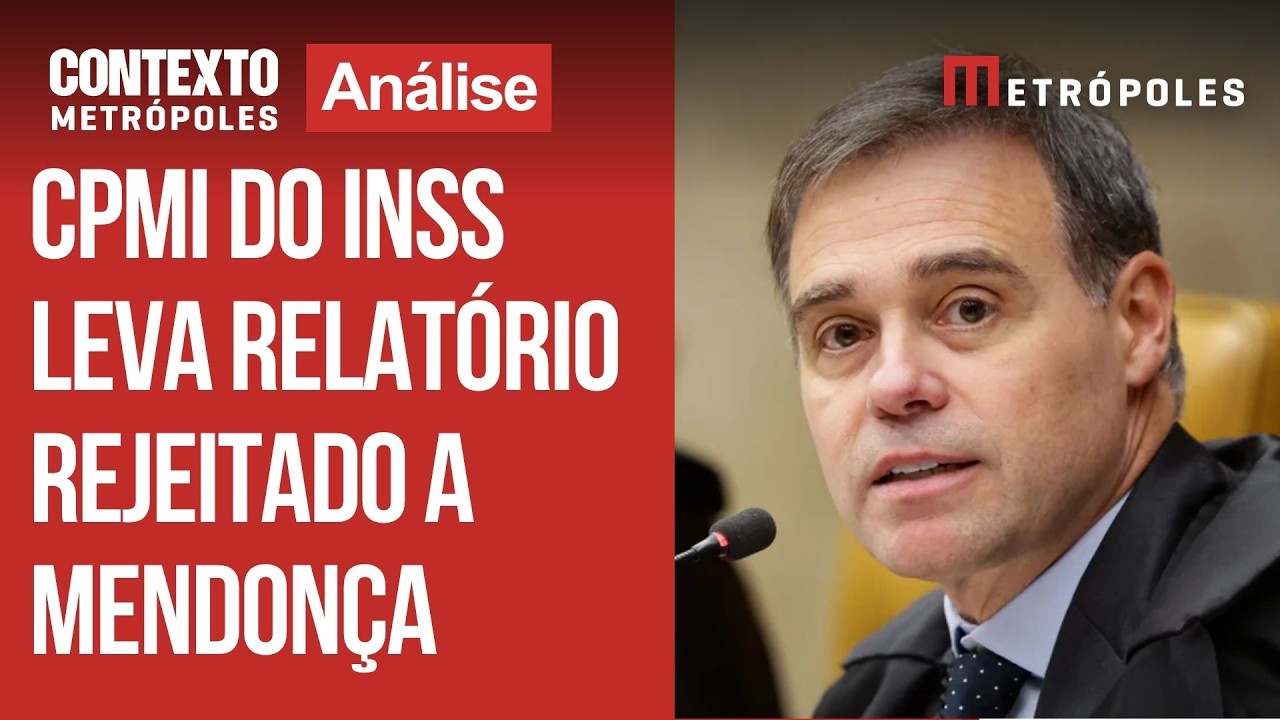 C&uacute;pula da CPMI do INSS leva relat&oacute;rio que pede indiciamento de Lulinha a Mendon&ccedil;a