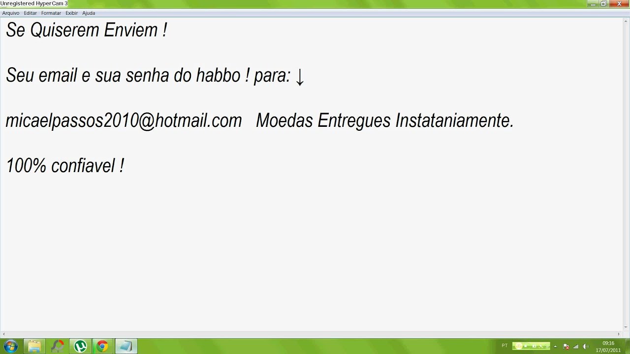 Habbo Hacker 2011 Funfando Julho