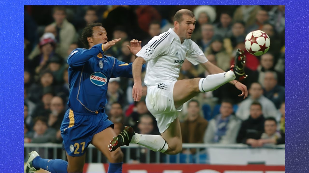 Zidane vs Juventus (2004-05 UCL Round of 16 1st leg) Full of Magic