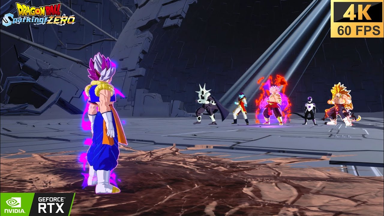Gogito VS Manga Villain's, Unique & Intense Clash, Dragon Ball Sparking Zero, 4K 60FPS.