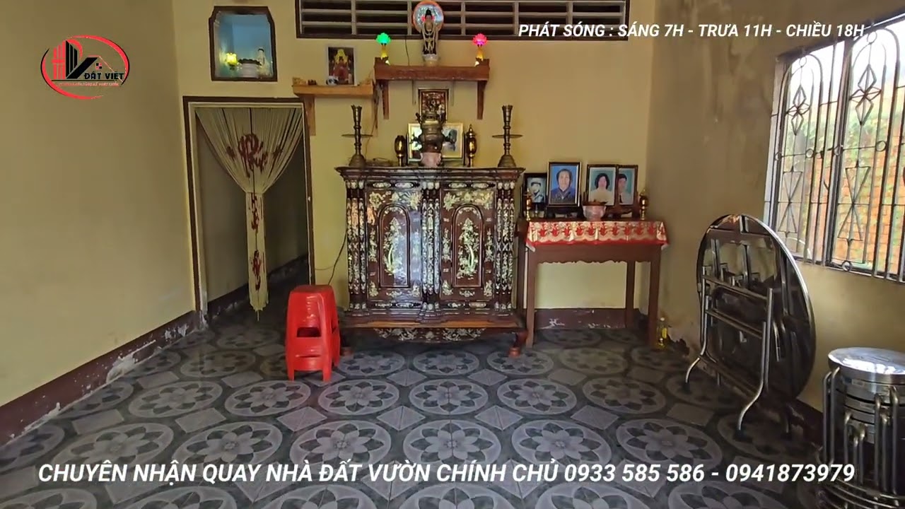 MS:25377 Bán 2 căn nhà vườn cấp 4 nằm mặt tiền quốc lộ 1A - Tiện làm kho xưởng hay nhà vườn.