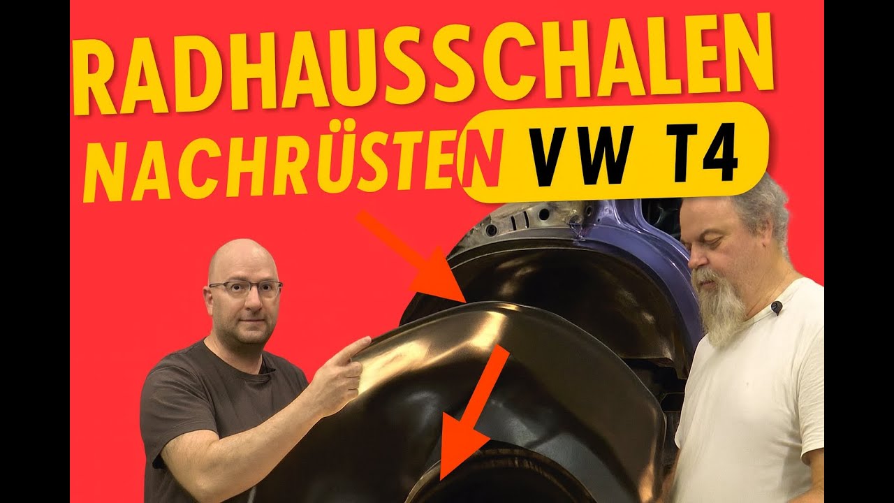 VW Bus T4 Radhausschalen 3 verschiedene Hersteller und Einbauen Nachrüsten DIY Vorne