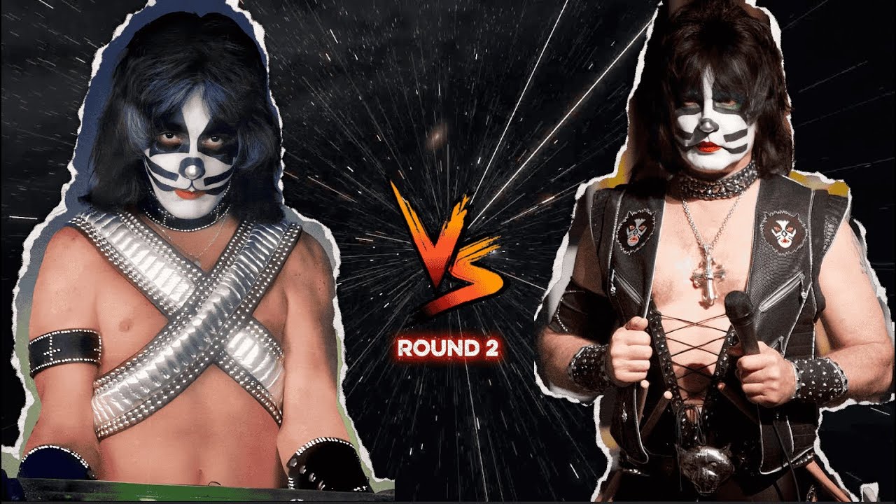 Peter Criss VS Eric Singer (Drum Battle) Isolated Drums - Round 2