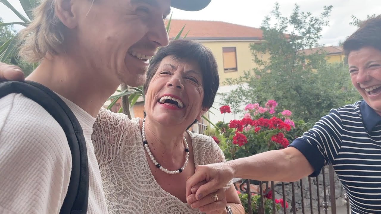 meeting my Italian family for the first time and exploring my pops village