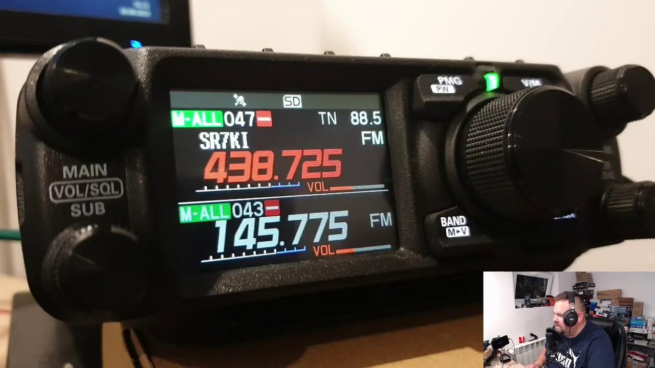 LIVE #21 Pasmo 2m 70cm FM-LINK C4FM i inne zapraszam nocnych Marków