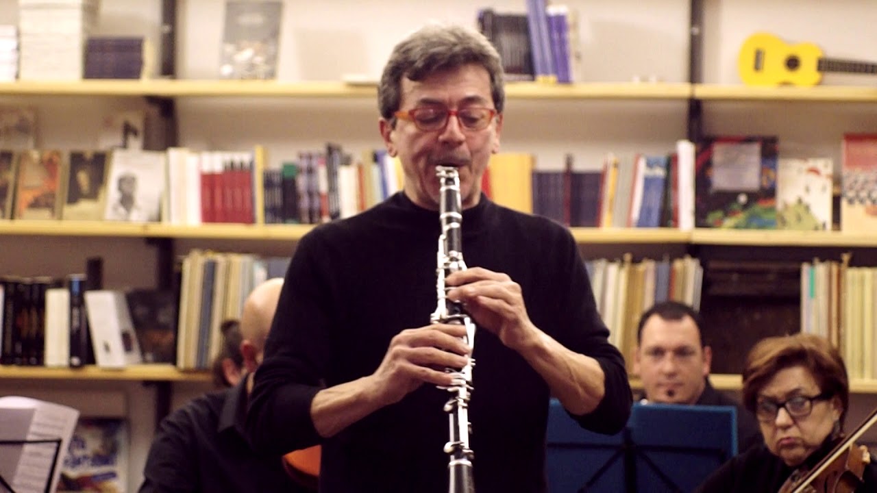 Mozart Concerto per clarinetto KV622  solista Sergio Delmastro con il MaMu ensemble