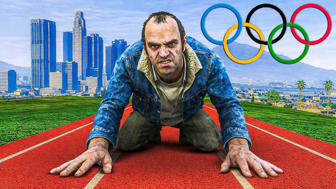 Fiz as Olimpíadas no GTA V… Deu MUITO Errado