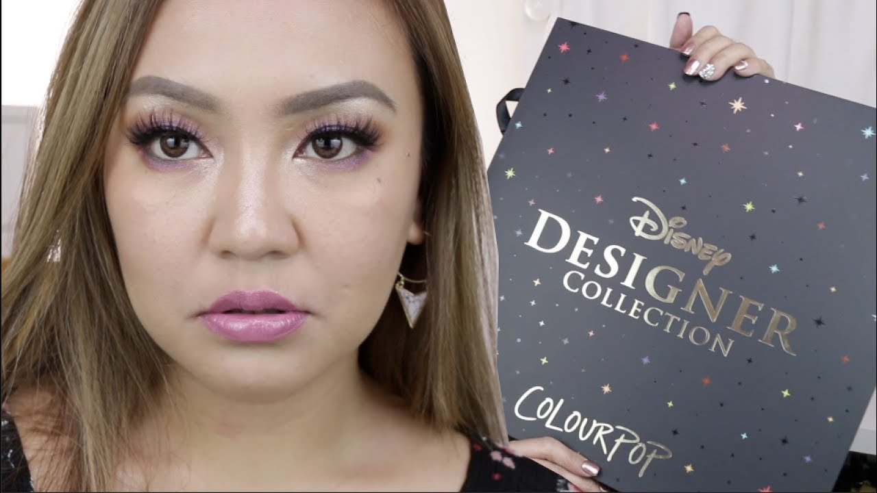 MAKEUP NG MGA PRINSESA?! COLOURPOP DISNEY DESIGNER COLLECTION