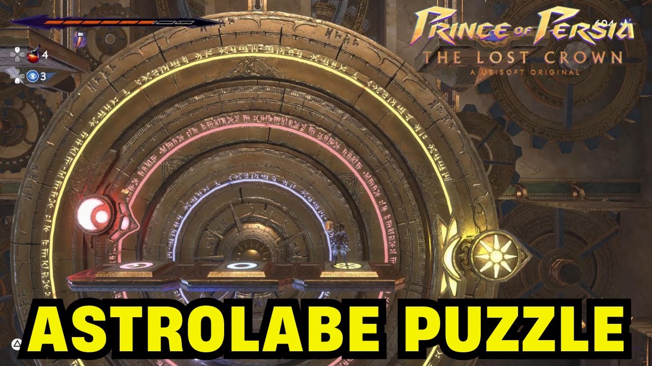 Astrolabe Puzzle Solution Upper City - Prince of Persia The Lost Crown