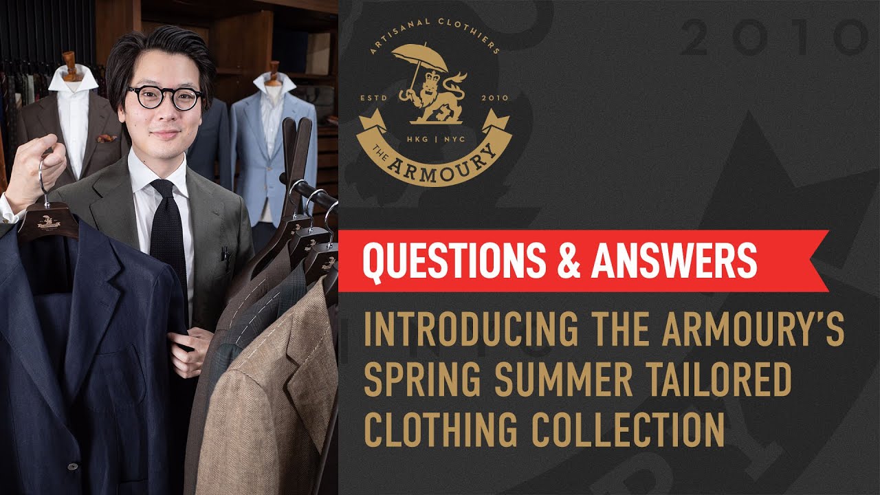 Introducing The Armoury's Spring Summer Tailored Clothing Collection
