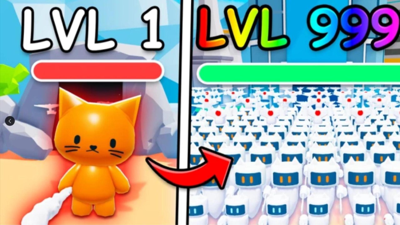 Montei meu exército de gatos para passar de era