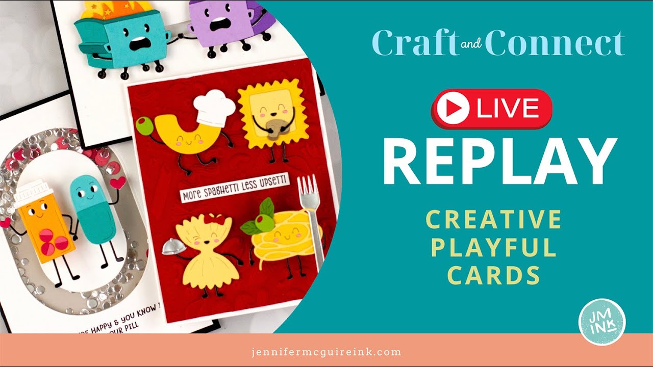 LIVE REPLAY: Creative Playful Cards (with Easy Movement!)