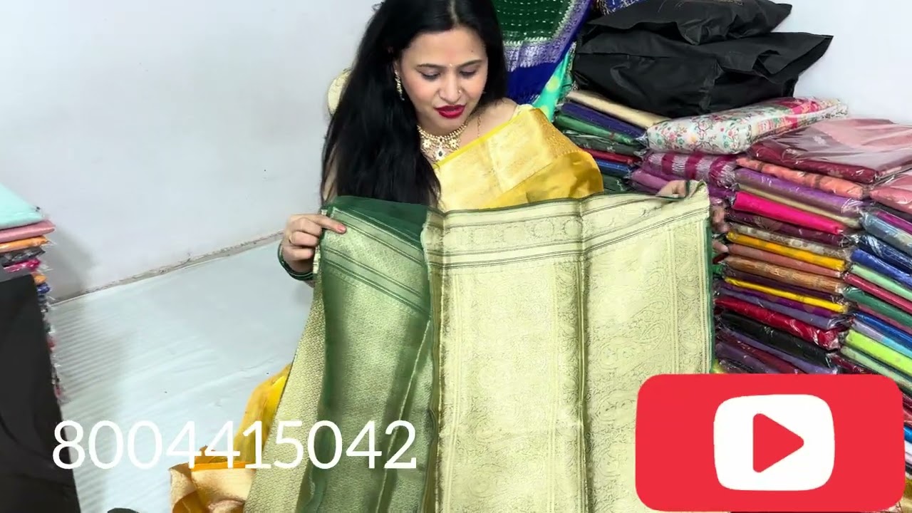 ✨Latest Tissue Banarasi Sarees- Our Hottest sellers Till Now!✨