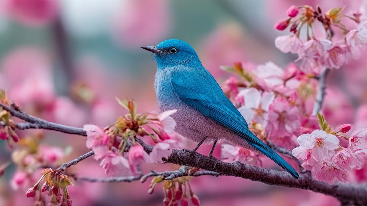 Soft Piano with Birds to Unwind, Study & Rest Easy 🍒🌿 Calm for Your Mind & Heart