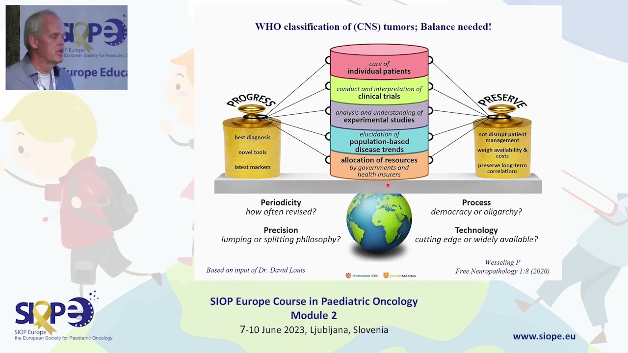 WHO 2021 – Highlights from the new classification of paediatric tumours - P. Wesseling (NL)
