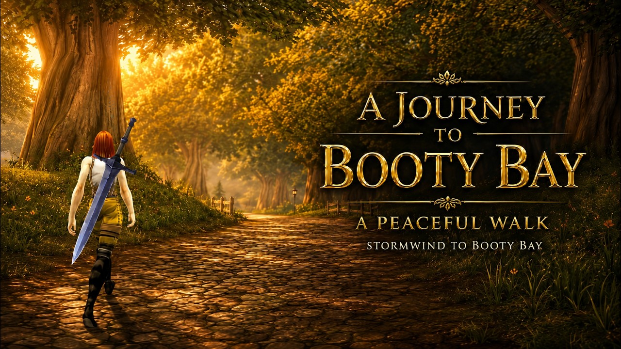 A Relaxing Walk in World of Warcraft - From Northshire to Booty Bay | 1 Hour of WoW Ambience