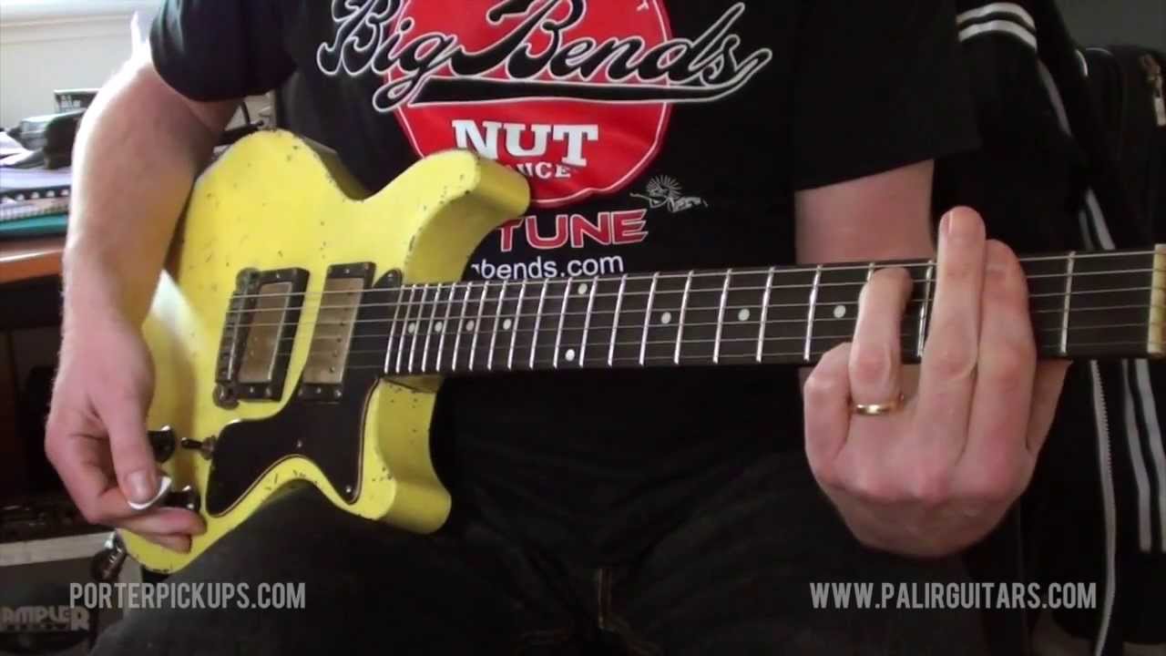 Palir Guitars and Porter Pickups : DC Special