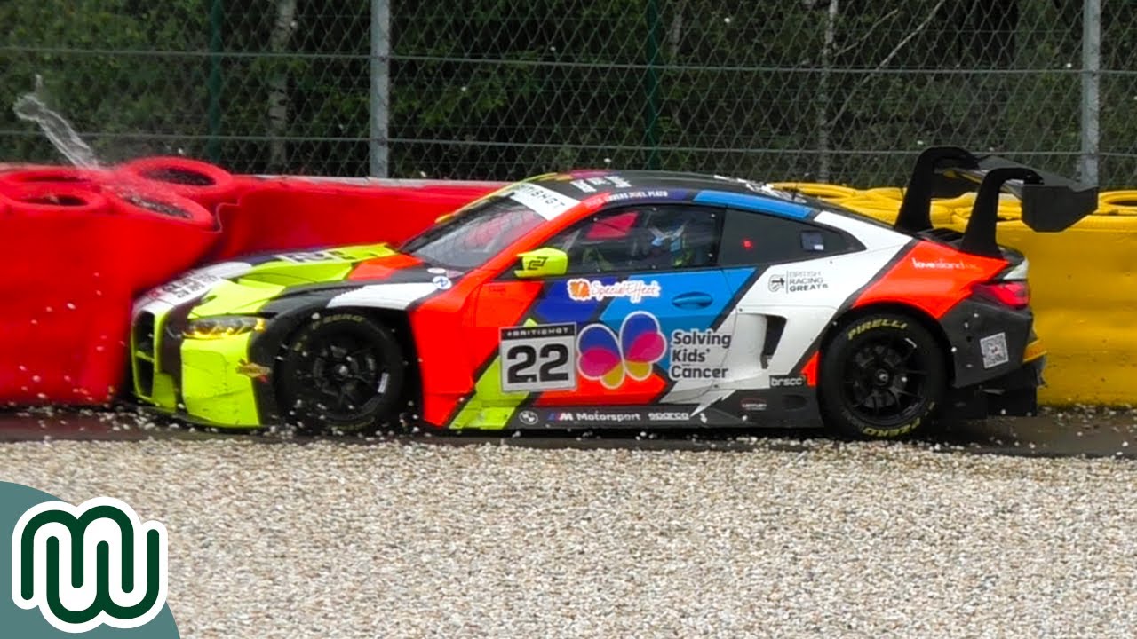 🇧🇪 British GT & FFSA GT 2024: CRASHES, SPINS & Action at Spa-Francorchamps
