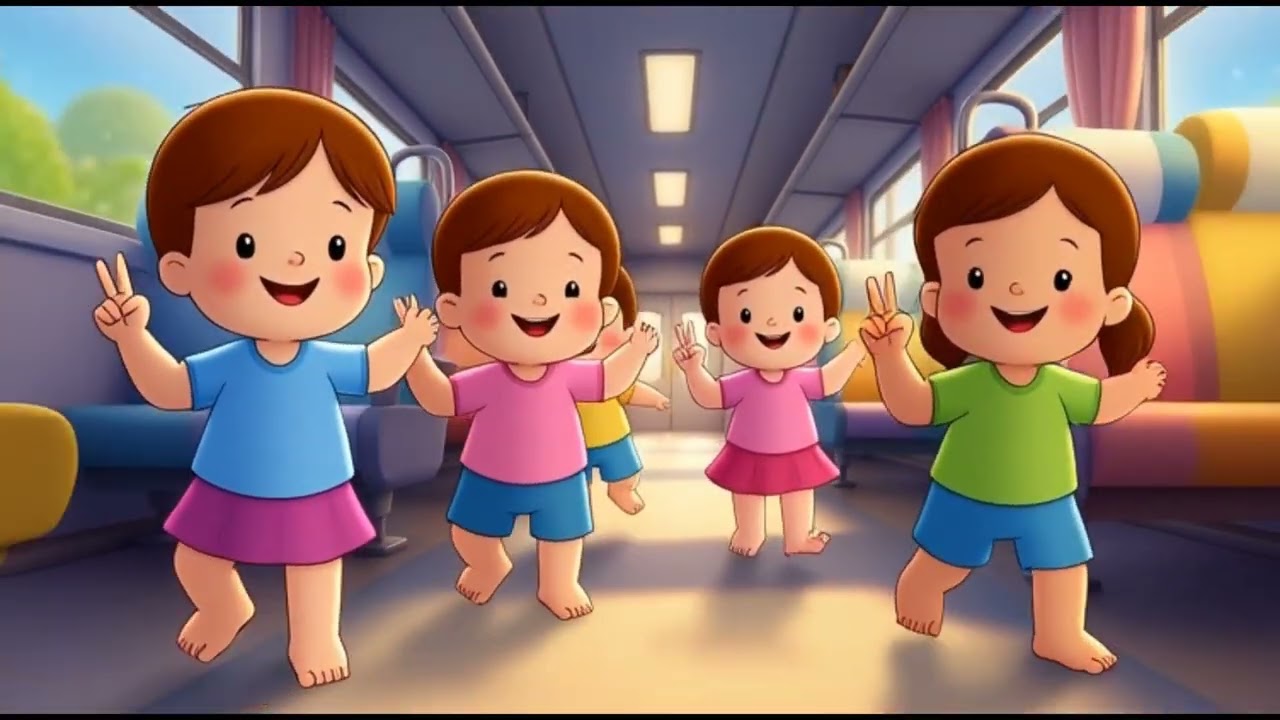 Choo Choo Numbers Train | Learn Counting 1 to 10