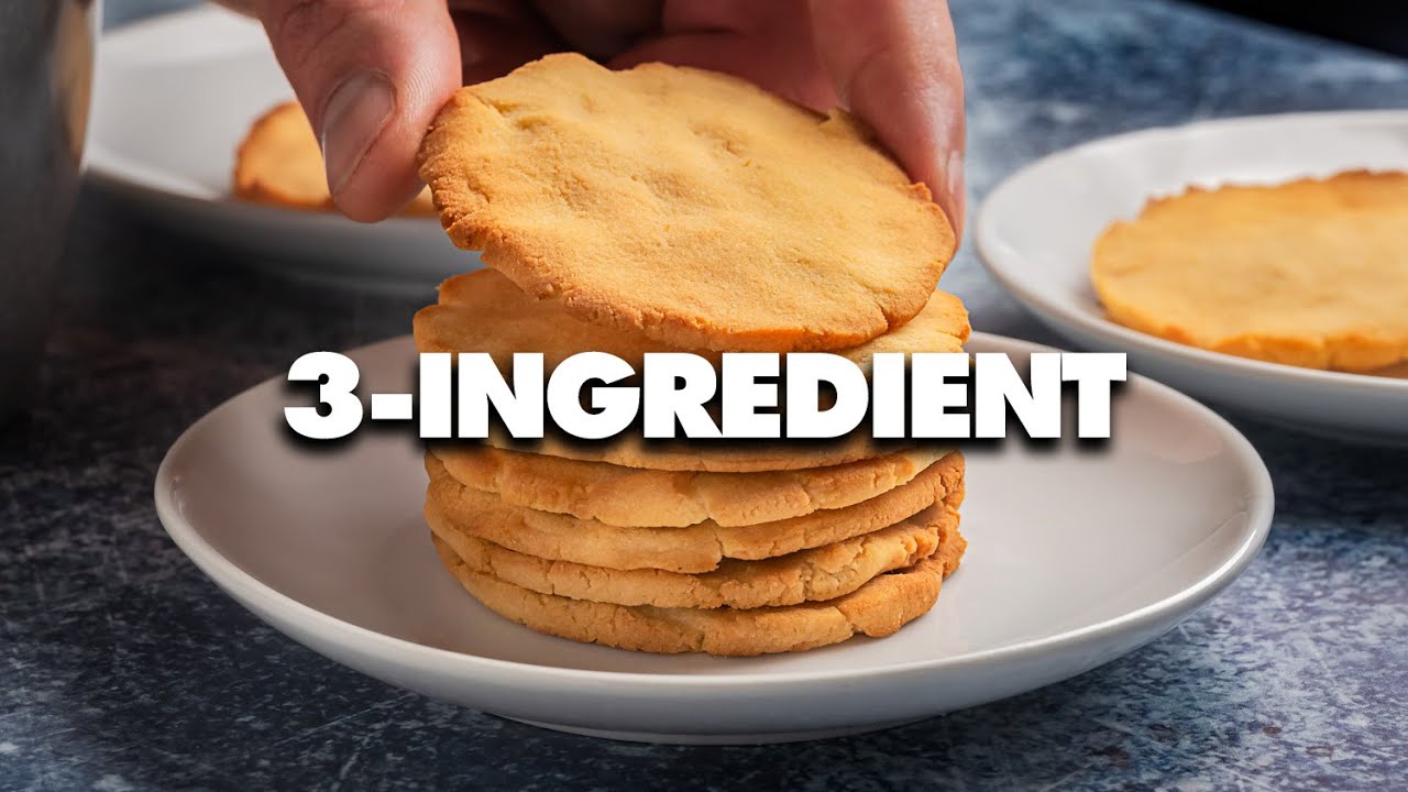 3-Ingredient Coconut Flour Cookies Recipe - Easy Coconut Flour Cookies!